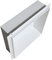 BERNSTEIN - Niche murale douche Blanche 30x30x10cm acier inoxydable étagère encastrée salle de bain, Anti-rouille, étanche, installation facile - BS303010