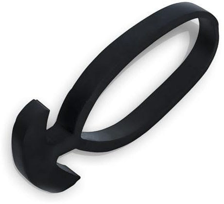 DOJA Industrial | Goma Ancla de 8cm | Pack 600 | Tensor Goma de Caucho para tutores para Plantas huerto Urbano | Tensor Elastico Lona Camping Piscina | Clips Plantas Flores olivos | Tension Fuerte