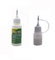 Gem-Tac Klebstoff-Nadel, Präzisionsspitze, Fläschchen für Kunst und Handwerk, Schmuckherstellung, Kleidungsdekoration, Mode-Accessoire, 15 ml, 5 ml gratis
