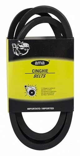 Ama Cinghia Trapezoidale in Gomma Telata B38 – Adattabile a Massey Ferguson, Lunghezza 1008 mm, Alta Resistenza all'Usura
