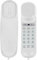 Corded House Phones Landline, Wall Mountable Landline Telephone, Landline Phones Last Number Redial, Pause, Flash, Dial Pad on Base unit Desk Home Phone for Office, Hotel, Home, Bathroom (White)