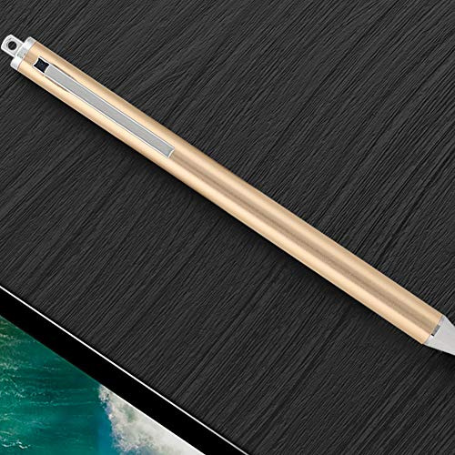 Stylet à Tête en Tissu pour Smartphones et Tablettes Tab, Accessoires Professionnels (Gold)