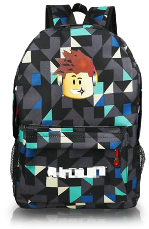 Robl Rucksack, Schulrucksack für Kinder, Cartoons, hohe Kapazität, Schultasche, Studentenrucksack, Reiserucksack für Jungen und Mädchen, Kapazität Rucksack, wasserdicht für Kinder 3-12 Jahre, a, 45 x