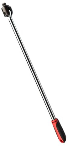 Vynetra Clé à douille à tête flexible à couple élevé de 1,27 cm pour écrous de roue tenaces et projets automobiles, outil de réparation automobile avec poignée flexible