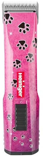 Heiniger Saphir Cordless Clipper Pink Paws