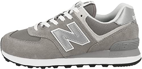 New Balance Damen 574 Sneaker, Grau Light, 38 EU