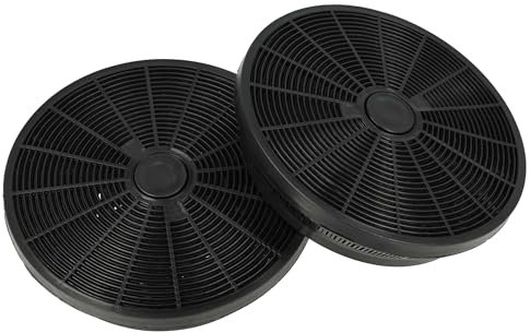 vhbw 2x Filtres à charbon actif compatible avec Beko CCB 6487 S, ADV 5100 I, CWB 6420 W, CWB 6420 X, CCB6254S, CTB 6255 X hotte aspirante