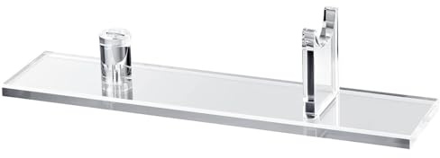 Displayhållare för knivar - knivställ i akryl för förvaring av enskilda blad, 26,7cm | Transparent knivhylla Display Ställ Hytt Heminredning Samlarpresent