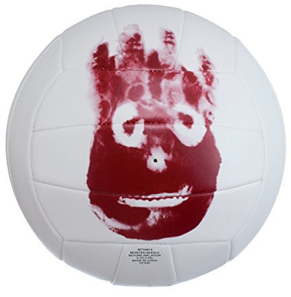 Wilson Unisex – Erwachsene Castaway Mini Volleyball, Weiß, one Size