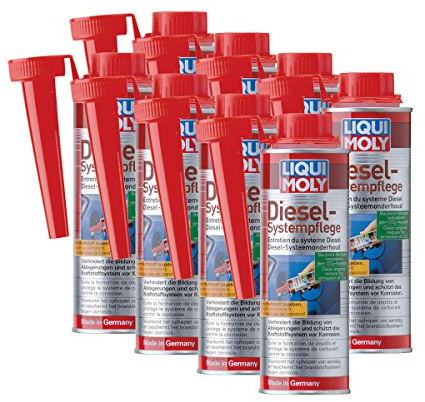 8 x Liqui Moly 5139 Sistema de cuidado Motor Diésel limpiador Cuidado combustible additiv