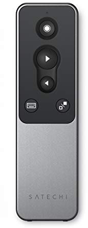 SATECHI R1 Bluetooth-Präsentationsfernbedienung, kabelloser Presenter für PowerPoint und Keynote, für MacBook Air und Pro M4, iPad Air und Pro M4 M3, iPad Mini, Mac Mini, iMac