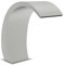 Tidyard Pool-Wasserfall Schwalldusche Schwallbrause Wasserschwall Schwimmbecken Wasserfall Wasserbrunnen 30x60x70 cm Edelstahl 304