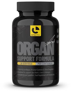 EFECTIV Organ Support 150 Capsules NAC Milk Thistle