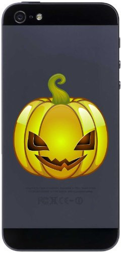 Handy-Aufkleber - Kürbis 07 - Pumpkin - Handy Skin - 50 mm Aufkleber