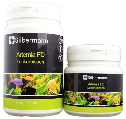 Silbermann Artemia FD - gamberi di salina liofilizzati come cubetti (1000 ml)