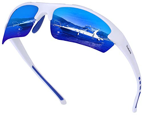 Duduma Sport Sonnenbrille Herren Polarisiert Sportbrille Fahrradbrille Radsportbrillen UV400 Schutz für Männer Sport Angeln Laufen Fahren