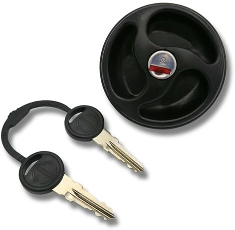 Zadi - Tappo Bocchettone A Tre Razze Nero