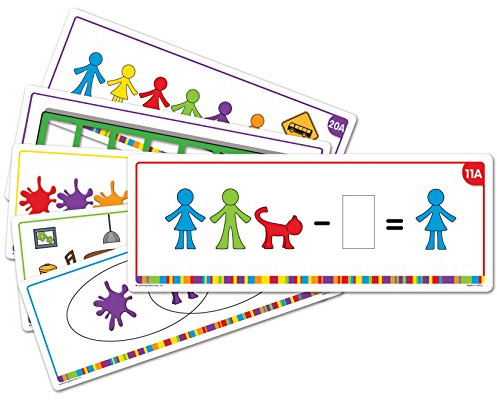 Learning Resources All About Me Family Counter Activity Cards, Toddler Social Emotional Learning Games, Communication Games for Kids, Emotion Toys, 22 Piece Set, Ages 3 4 5 Plus