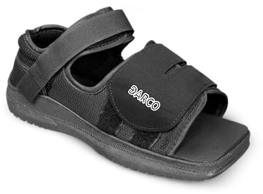 DARCO Med-Surg Shoe, Post op Shoes for Broken Toe, Medical Walking shoes, Cast Foot Brace for Foot Surgery Operation, Women's Medium