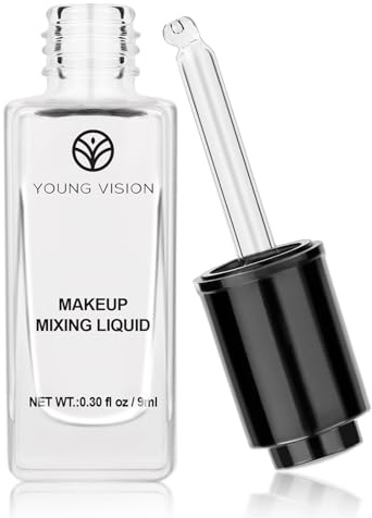 Muestra tu belleza con la fórmula de mezcla de maquillaje de 9 ml para mujeres y niñas, maquillaje diario esencial líquido de mezcla de maquillaje