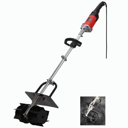 Mezclador De Cemento De Mano, Mezclador Eléctrico Especial De Concreto Con Tubería De Agua, Con Guardabarros Mezclador De Lodo, 6 Velocidades Ajustables, Para Motar, Pintura, Lechada, Yeso, Mortero