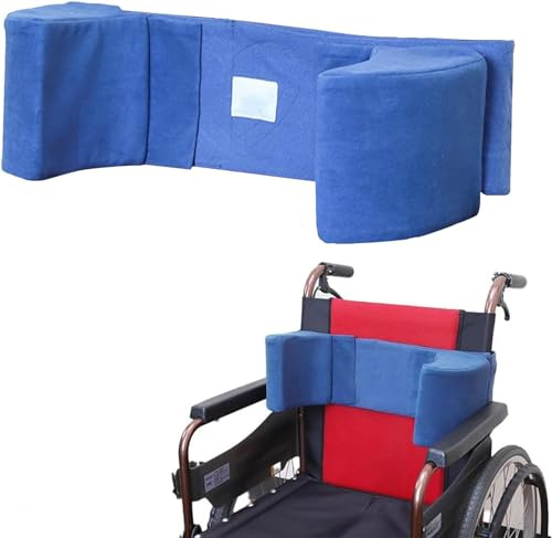 Cuscino di Supporto Laterale per Sedia A Rotelle, Cuscino di Supporto per La Schiena per Sedia A Rotelle per Posizionamento, Cuscino Laterale A Cuneo in Schiuma per Anziani