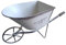 FLCPJGV Soporte de Flores de Hierro para Carretillas en Decoración de Patio, Blanco