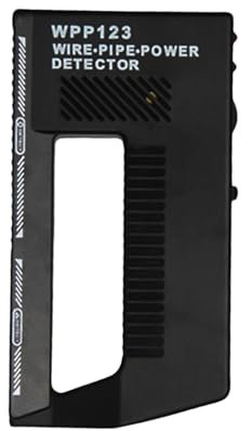 Metalldetektor Wand Wpp123 Kabelfinder LeitungssuchgeräT, Metalldetektor Klein, Metal Detector Wandscanner mit Hoher Empfindlichkeit und einstellbarem Alarm Kartenscanner für Metall und Wechselstromka