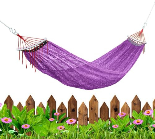 Utomhushängmatta Lättvikts Portabel Meshväv Sovhängmatta | Sport Hängmattan För Utomhusbruk För Camping, Vandring, Backpacking, Semester, Park, Träd, Och