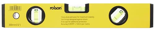 Rolson 54460 Best Price Square Spirit Level, Alloy, 300MM BPSCA