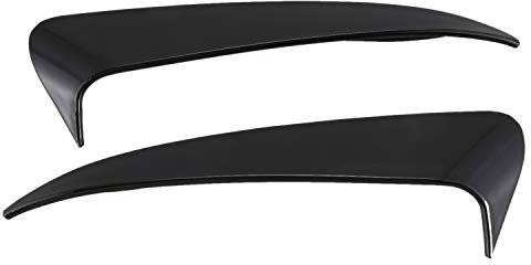 TTBD Heck Stoss Stange Spoiler Luft Wind Zierblende Karosserie Aufkleber Abdeckungen Fuer 2015-2019 Fuer C Klasse W205 C43 C63 Amg Schwarz Auto Zubeh？r