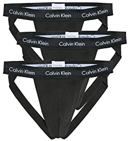 Calvin Klein Cotton Stretch 3-Pack Jock Strap