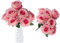 astylishome Blumenstrauss Künstlich Künstliche Rosen Blumen Zweige 10 Stück Rose Kunstblumen wie Echt Hochzeitsstrauß Realistische für Hochzeit Heim Deko Blume 1214