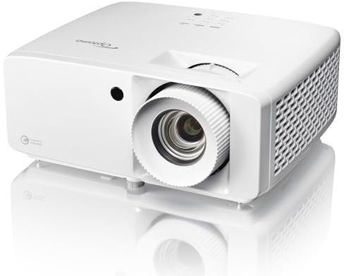 Optoma UHZ35-4K Laser Beamer | 3500 Lumen HDR | 4,4 ms Gaming‑Input‑Lag | Wartungsfrei 30.000 h