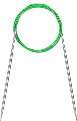Coopay 3.25mm Circular Knitting Needles 120cm Long, Metal Circular Needles