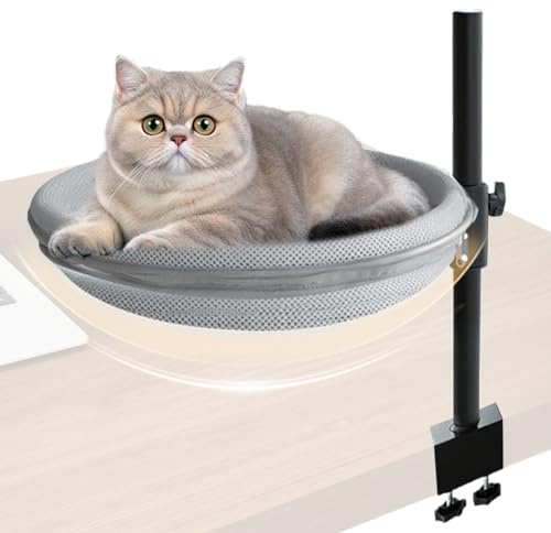 Skrivbords Katt Säng Mjuk Avtagbar Sovplats