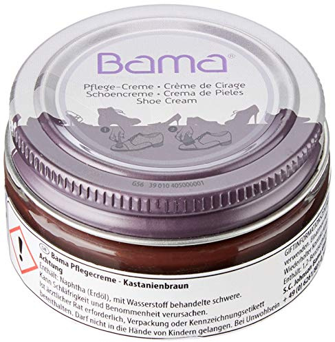 Bama Unisex Pflegecreme 50 ml kastanienbraun Schuhpflegeprodukt