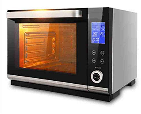 Four Solo Four à Micro-Ondes en Argent Tact Four halogène à Convection Haut de Gamme Cuisinière Four électrique Simple intégré - Acier Inoxydable Idéal pour rôtir, Cuire au Four Utile