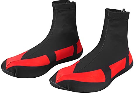 equlup Cubiertas para Calzado De Ciclismo, Cubierta para Zapatos De Invierno, A Prueba De Viento, Cubierta para Zapatos De Bicicleta, Cubierta Térmica Resistente Al Agua para Zapatos De Bicicleta(XL)