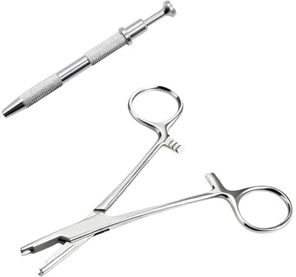 1 Stück 3mm Pince A Piercing Pince À Piercing Pour Boules Il Convient Pour Ramasser Des Bijoux, Des Boules Et De Pierc-ings Corporels Fabriqué En Acier Inoxydable Avec 1 Équipé D'une Pin-cer