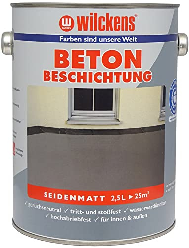 Wilckens Betonbeschichtung LF, 2,5 l, RAL 7001 Silbergrau