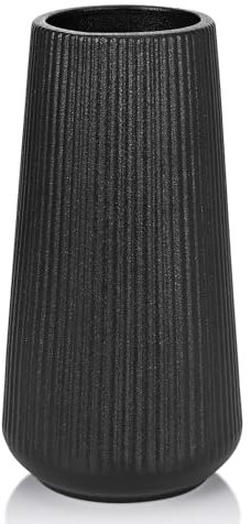 GUKJOB Vase en céramique, Vase à Fleurs en céramique pour Fleurs, vases décoratifs pour décoration d'herbe de Pampa, Petit Vase Moderne pour la Maison, Le Salon, la Table à Manger, la Ferme, Le burea