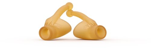 Flare Calmer Mini | Ear Plugs Alternative | Daily Noise Relief | Sound Sensitivity | Stress Relief | No Muffling | Improve Wellbeing | Comfy, Reusable, Soft Silicone Earplugs | Nude 724 TRN