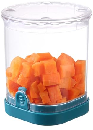 Tritatutto per verdure manuale tritatutto per alimenti tagliaverdure - Dicer Taglierina per patate Tagliapatate | Trittacarote multifunzione, affettatrice di fragole, tritacarne aglio, tritacarne in