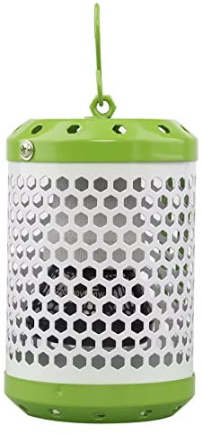 AIICIOO Reptilien Keramik Heizung Lampe mit Schutz Heizung Infrarot Reptilien Wärme Glühbirne mit Anti Hot Halterung Käfig für Bartagame Eidechse Schlange Schildkröte und Vögel Beleuchtung 7.5×12cm