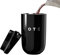 OTE Travel Mug, Double Walled Coffee Cup 350ml Vacuum Insulated Stainless Steel with Leakproof Lid, Reusable Coffee Cups, BPA-Free, Thermal Mug/to Go Cups for Hot Cold Drinks, Black