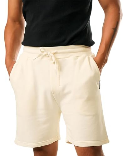 Bauer French Terry Short Senior Creme-Vit Senior XXL kräm-vit