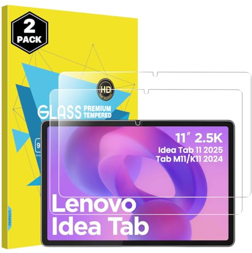 MoKo 2 Pezzi Vetro Temperato per Lenovo Idea Tab 11 2025/Tab M11/K11