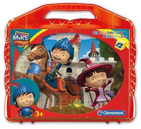Clementoni - 41175.7 - Puzzle dé Mike le chevalier - 12 pièces