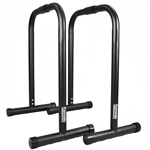 Komodo 75cm Parallel Dip Bars Gym Parallettes Calisthenics Station